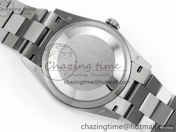 MiroTime 0310 Day Date 36 SS TWSF Best Edition White Diamonds Dial on SS Bracelet A Trendsetting 1604